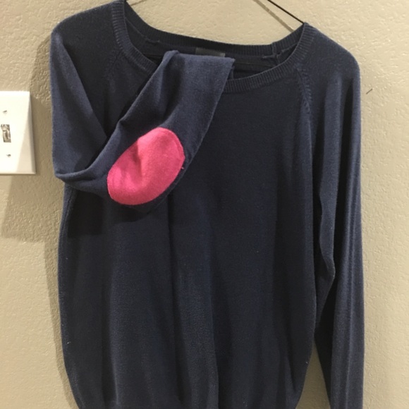 Market & Spruce Sweaters - Market & Spruce Elbow Patch Sweater